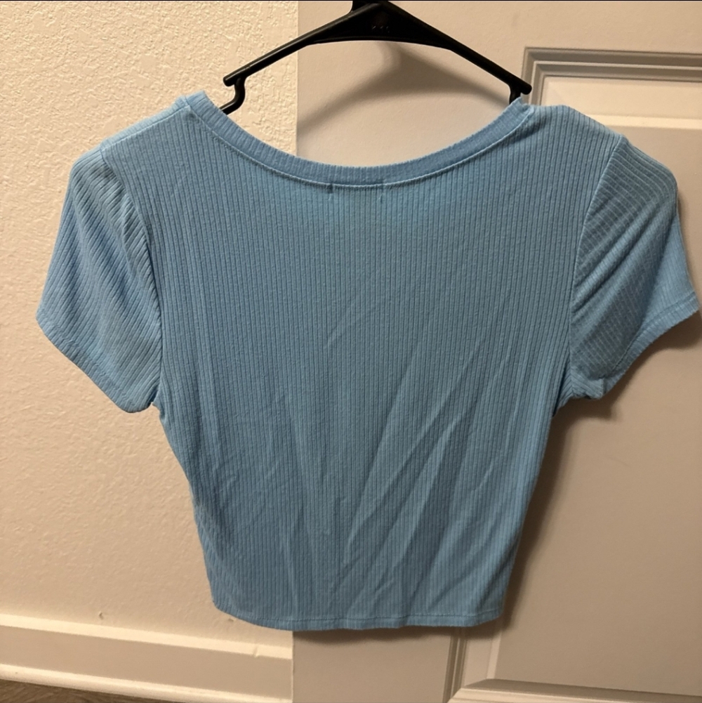 Bundle Bozzolo Ribbed Top Red & Blue Size Small - Picture 7 of 8